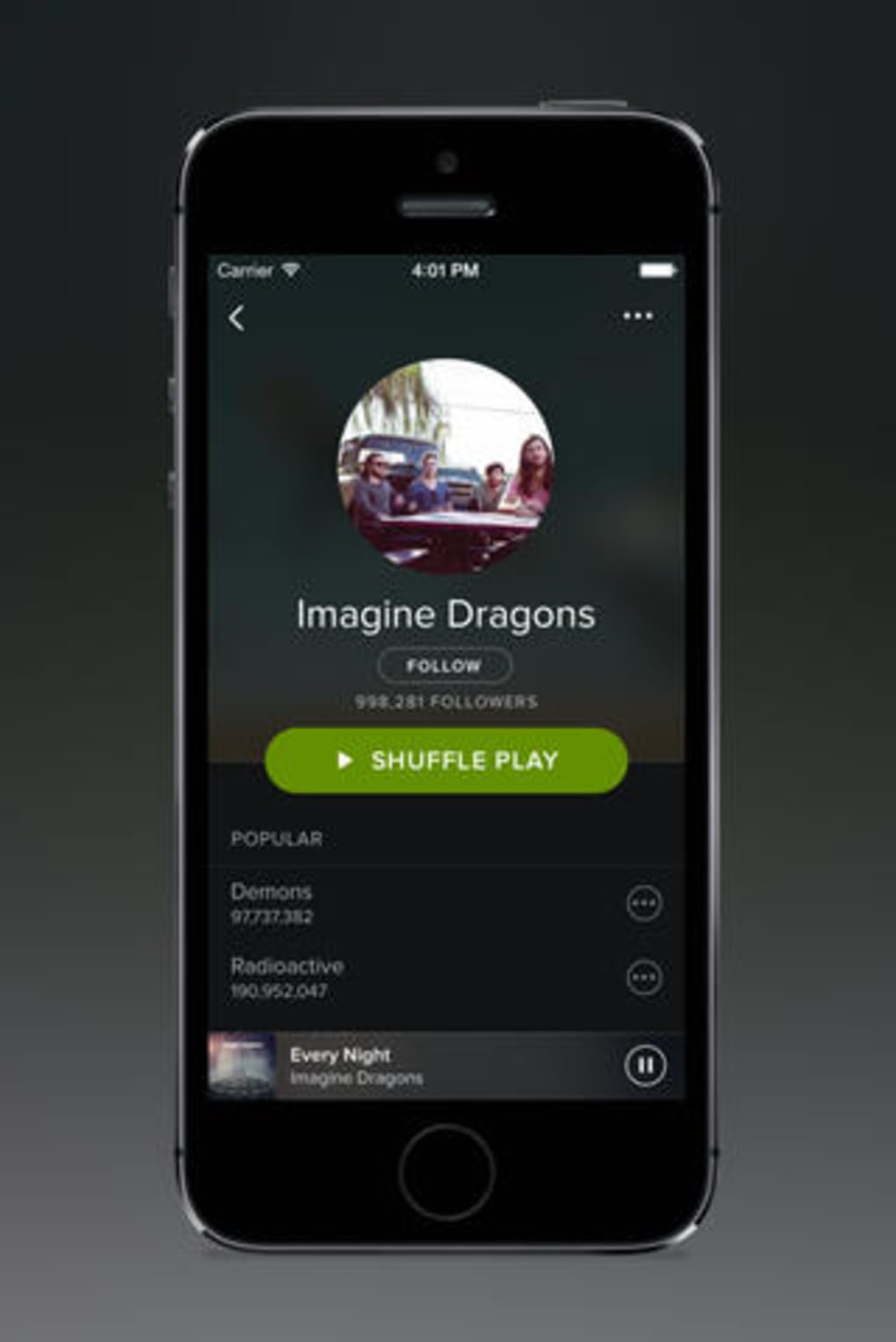 Spotify for iphone